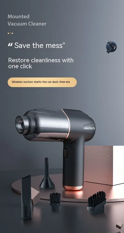 Car For Home And Car Mini Wireless Handheld Portable Vacuum Cleaner