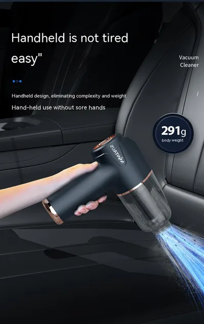 Car For Home And Car Mini Wireless Handheld Portable Vacuum Cleaner
