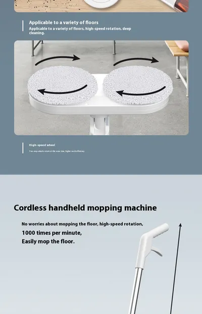 Lazy Wireless Home Sweeping And Mopping All-in-one Machine