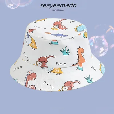 Male And Female Baby Adjustable Super Cute Sun-shade Fisherman Hat