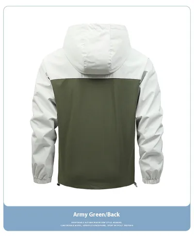 Spring And Autumn Men's Single Punch Jacket