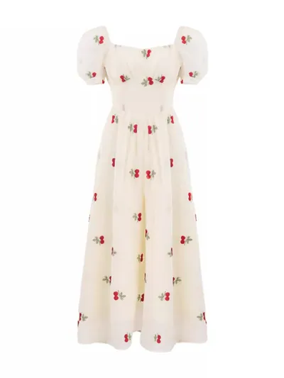 Summer Seaside Vacation French Dress Women