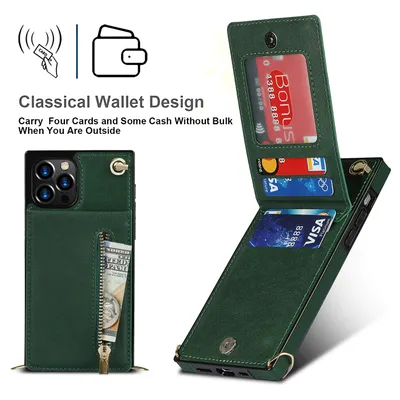 Phone Case Crossbody XR Zipper Mobile Phone Protective Cover