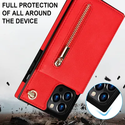 Phone Case Crossbody XR Zipper Mobile Phone Protective Cover