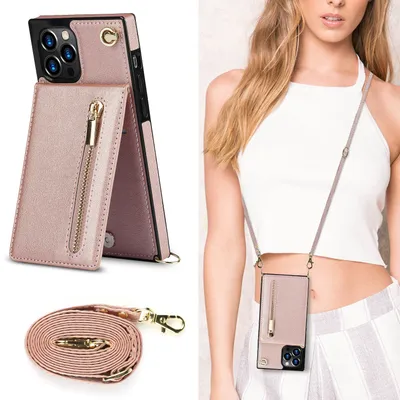 Phone Case Crossbody XR Zipper Mobile Phone Protective Cover