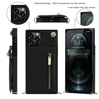 Phone Case Crossbody XR Zipper Mobile Phone Protective Cover