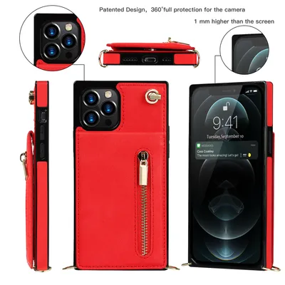 Phone Case Crossbody XR Zipper Mobile Phone Protective Cover