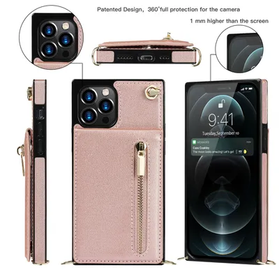 Phone Case Crossbody XR Zipper Mobile Phone Protective Cover