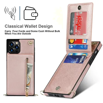 Phone Case Crossbody XR Zipper Mobile Phone Protective Cover