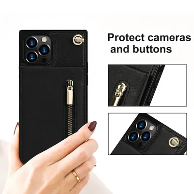 Phone Case Crossbody XR Zipper Mobile Phone Protective Cover