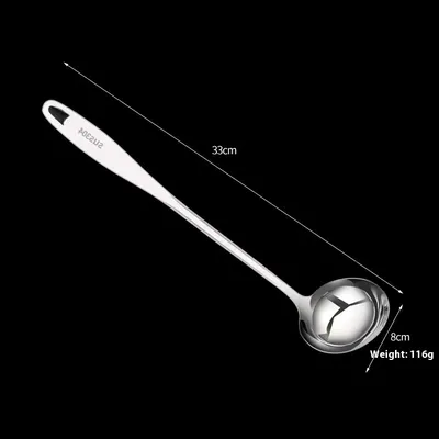 Stainless Steel Hot Pot Spoon Home Ladle Thickened