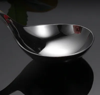 Stainless Steel Soup Ladle Kitchen Thickened Long Handle