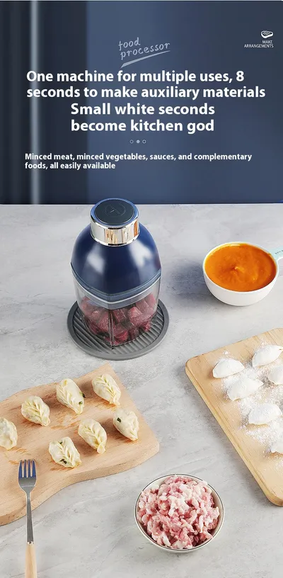 Multifunctional Meat Grinder Blender Home Cooking Machine