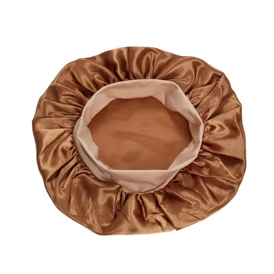Women's  Wide-Brimmed Satin Sleeping Hat