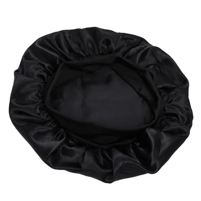 Women's  Wide-Brimmed Satin Sleeping Hat