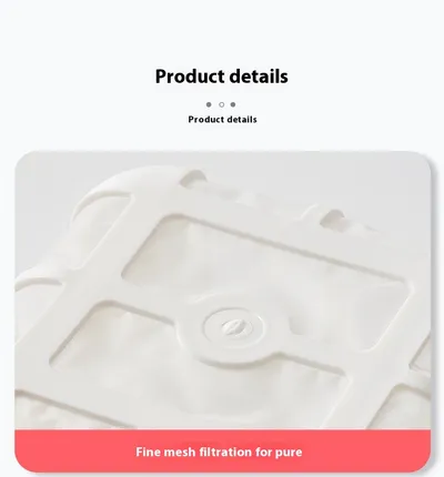 White Plastic Yogurt Whey Filter