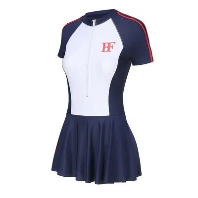 Ladies Conservative Sports One-piece Swimsuit