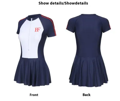 Ladies Conservative Sports One-piece Swimsuit