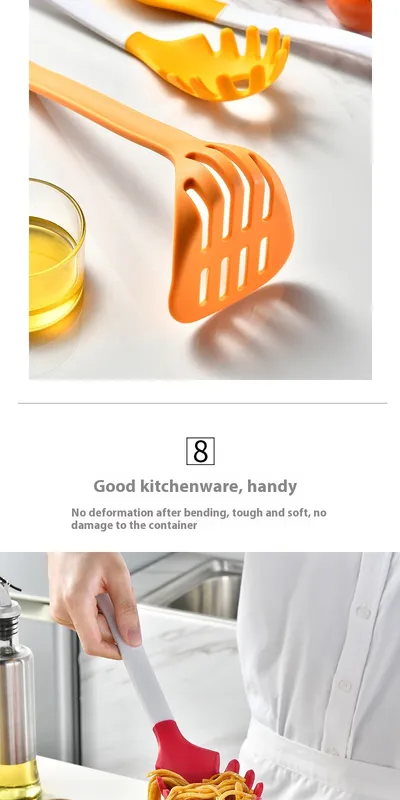Nylon Vertical Storage Silicone Kitchenware 6-piece Set