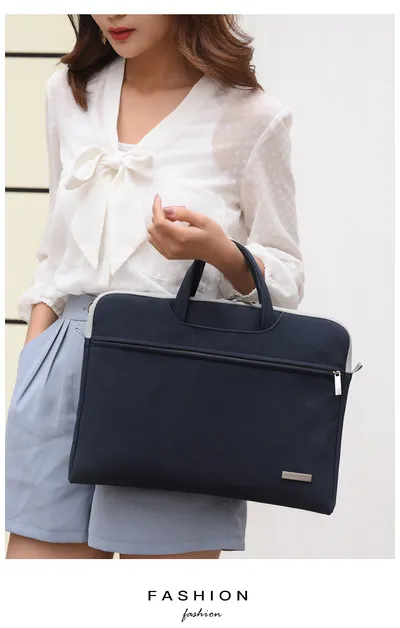 PU Leather Women Laptop Bag Notebook Carrying Case Briefcase For Macbook Air 13.3 14 15.6 Inch Men Handbags Shoulder Mouse Bag