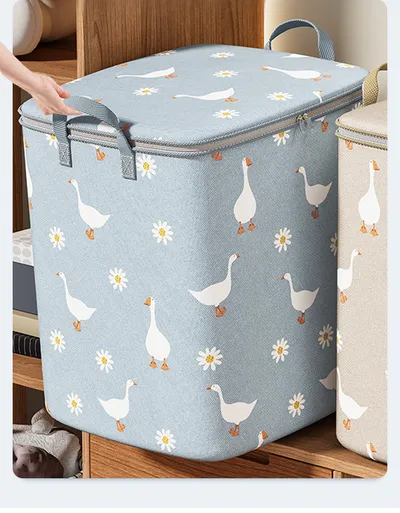 Clothes Quilt Buggy Household Storage Box Non-woven Luggage Bag