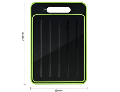 Double-side Cutting Board With Defrosting Function Chopping Board Kitchen Grinding Cutting Board With Knife Sharpener