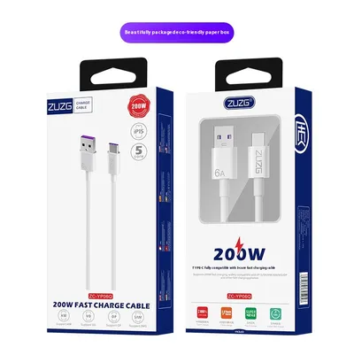 Data Cable Fast Charge Braiding Thread Fully Compatible Charging Cable