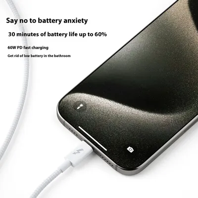 Data Cable Fast Charge Braiding Thread Fully Compatible Charging Cable
