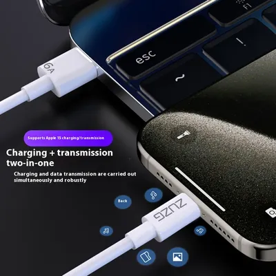 Data Cable Fast Charge Braiding Thread Fully Compatible Charging Cable