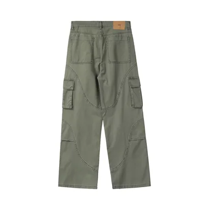 Fashion American Street Overalls Men