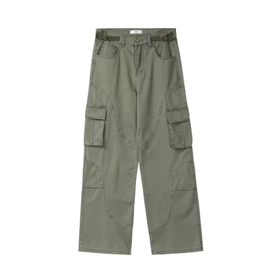 Fashion American Street Overalls Men