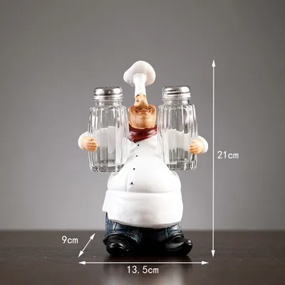 Creative Chef Resin Craft Ornament Home Decorations