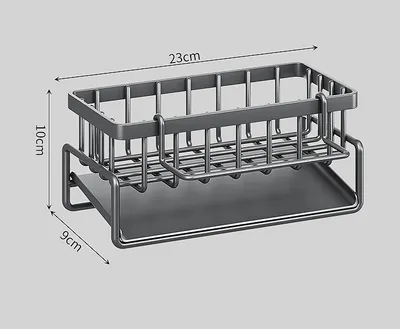 Kitchen Storage Rack Household Sink Drainage Basket Sub-table Multi-functional Detergent