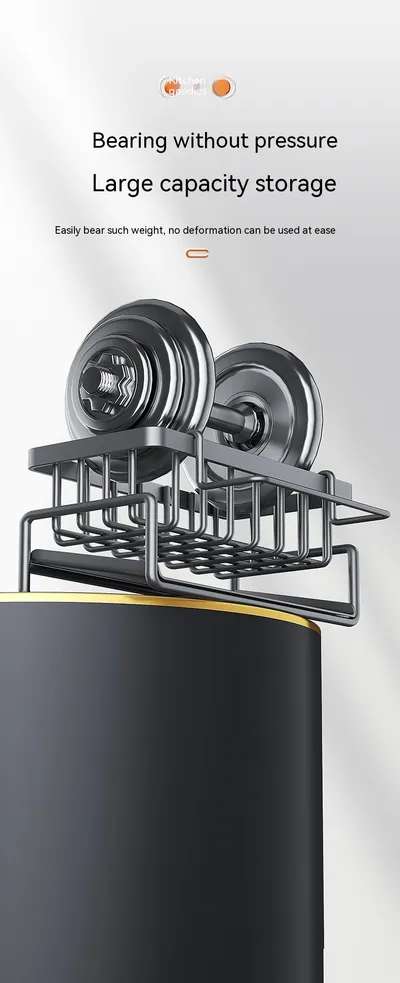 Kitchen Storage Rack Household Sink Drainage Basket Sub-table Multi-functional Detergent