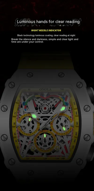 Multifunctional Fashion Waterproof Quartz Men