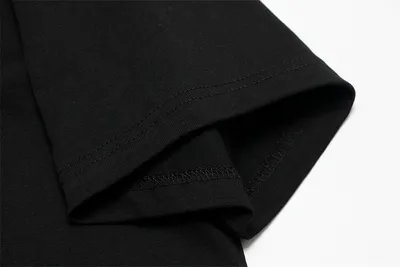 طباعة تجريدية كرتونية بأكمام قصيرة للرجال