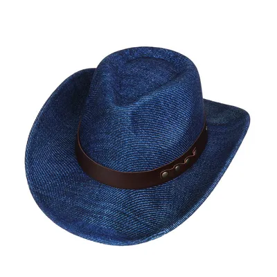 Western Cowboy Hat Felt Outdoor Sun Shade Top Hat Retro Jazz