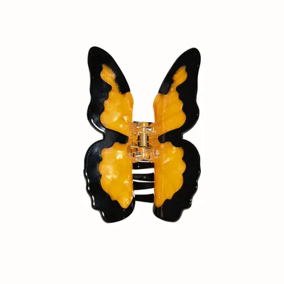 Acetate Butterfly Grip Large Sweet Hair Clip Back Spoon Updo Shark Claw