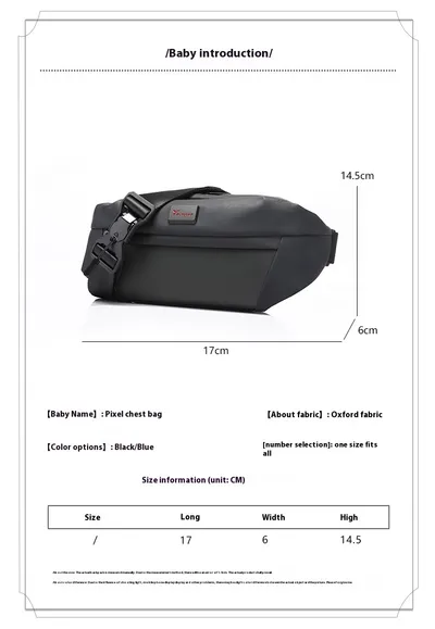 LED Smart Waist Bag Outdoor Sports Billboard Mobile Display
