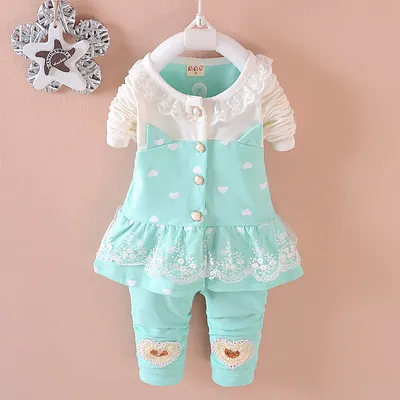 BibiCola Baby Girls Clothing Sets Toddle Tracksuits Kids Tops   Pants 2pcs Tracksuits Kids Girls Clothes Baby Girl Clothes Set