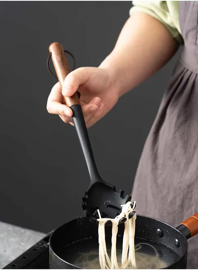 Wooden Handle High Temperature Resistant Spatula Silicone Kitchenware