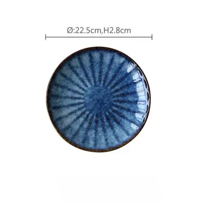 Ceramic Fambe Plate Western Cuisine Steak Plate