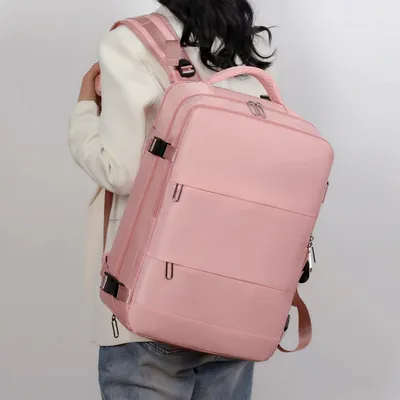 New Travel Backpack Female Large-capacity Dry And Wet Luggage Travel Bags Computer Backpack College