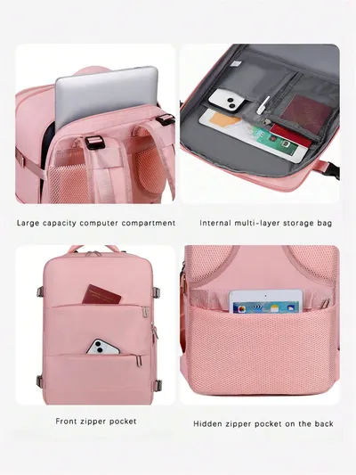 New Travel Backpack Female Large-capacity Dry And Wet Luggage Travel Bags Computer Backpack College