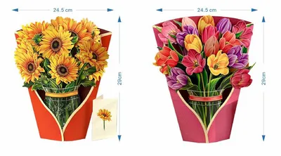 3D Three-dimensional Flower Bridal Bouquet Teacher's Day Paper Carving Crafts
