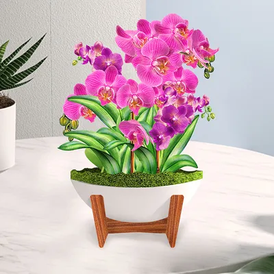 3D Three-dimensional Flower Bridal Bouquet Teacher's Day Paper Carving Crafts