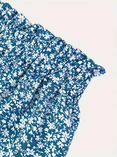 New Printed Skirt Elastic Waist Women