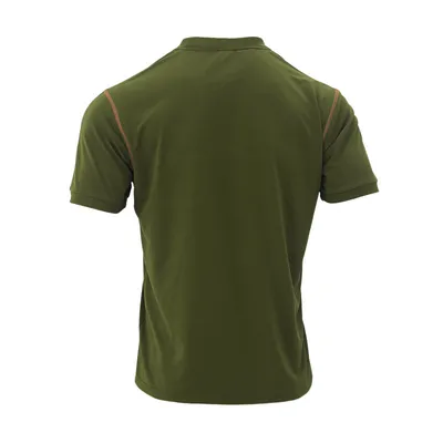 Men's Short Sleeve Polo Shirt Henry T-shirts - Casual Summer Quick Dry Top - Breathable Cotton Blend Knit Tee Sports Street Fashion Top