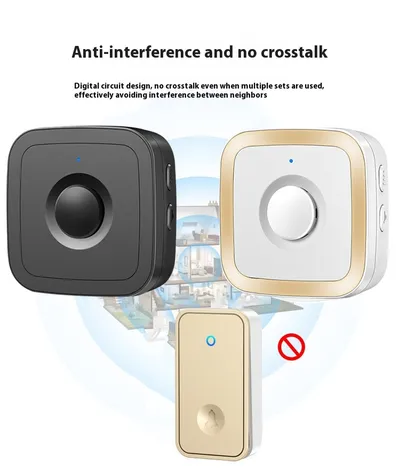Battery-free Wireless Doorbell Home Villa Long Distance