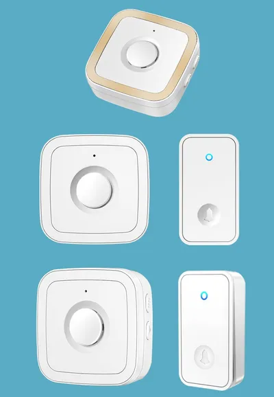 Battery-free Wireless Doorbell Home Villa Long Distance